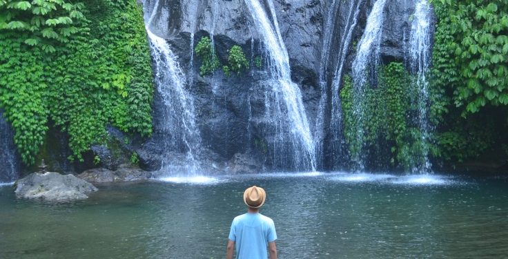 Defining Tranquility at Banyumala Waterfall
