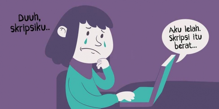 Skripsi, Laptop Sakit, LDR-an: Skripsi Hilang, Sakitnya ke Hati…