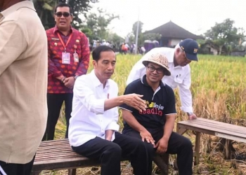 “Saya dan Jokowi di Tengah Sawah” – Cerita Gembira Perbekel Kukuh Made Sugianto