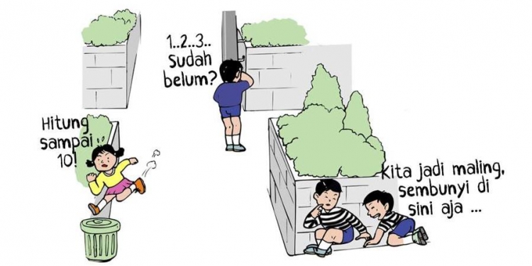 Permainan Kids Zaman Old: Menjadi “Polisi” atau “Maling”, Sama Asyiknya
