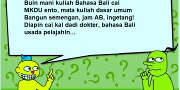 Catatan Harian Sugi Lanus# Menimbang Bahasa Bali Sebagai MKDU di Perguruan Tinggi