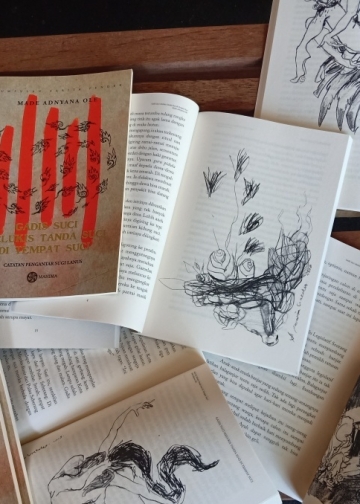Ilustrasi Antologi Cerpen Made Adnyana Ole: Menangkap Narasi Cerita dan Narasi Estetis