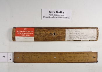 Jangan Percaya 100% Koleksi Lontar Pusat Dokumentasi Bali – Catatan Harian Sugi Lanus