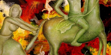 Relief Yeh Pulu dalam Titi Wangsa – Catatan Pameran Wayan Kun Adnyana