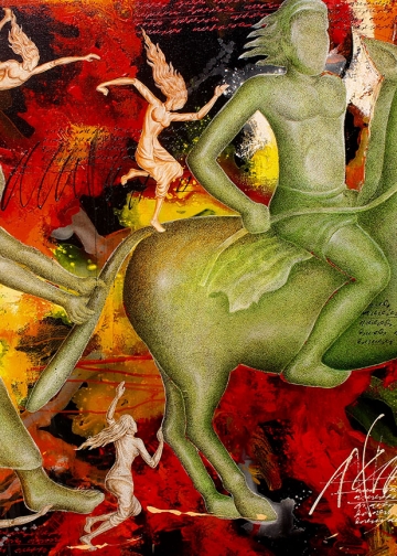 Relief Yeh Pulu dalam Titi Wangsa – Catatan Pameran Wayan Kun Adnyana