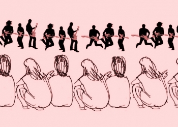 Penonton Bayaran dan Mahasiswa yang Menonton