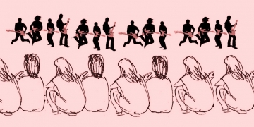 Penonton Bayaran dan Mahasiswa yang Menonton