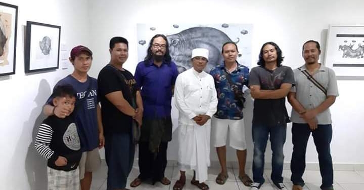 Kuek dan Suarnata Berfantasi di Restu Bumi Gallery Ubud