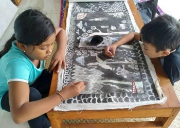 Studio Gelombang Batuan: Melukis Tradisi, Tradisi Melukis