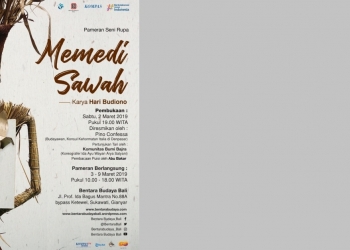 Hari Budiono di Bentara Budaya Bali – Jangan Takut Memedi Sawah