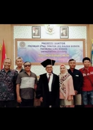 Hardiman di Nias 13 – Persembahan Usai Sidang Terbuka Promosi Doktor