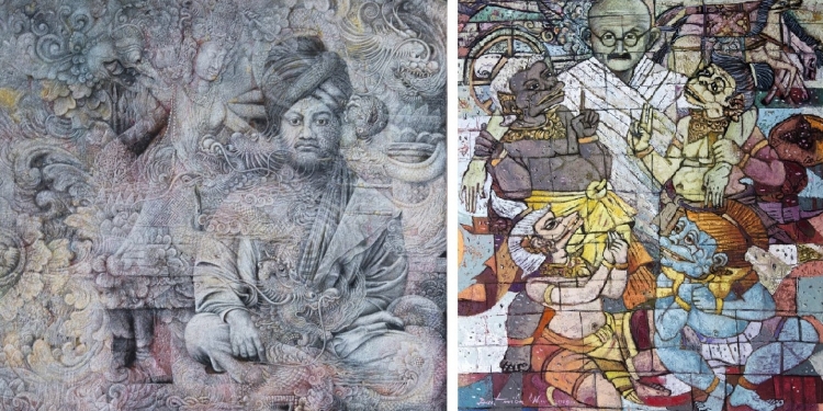 Art[i] Factual, Pameran 6 Perupa Bali di India – Meniti Makna Menuju Fakta