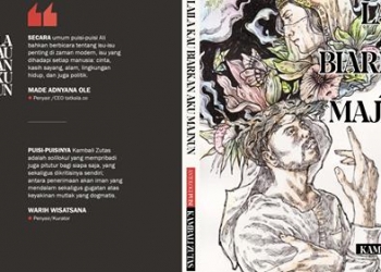 Buku Puisi “Laila Kau Biarkan Aku Majnun”  Karya Kambali Zutas di Bentara Budaya Bali
