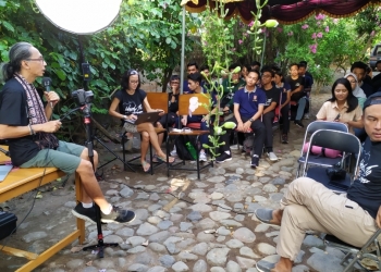 “Kamera Terbaik adalah Kamera yang Ada di Tanganmu!”  #Classwithlumix di Rumah Film Sang Karsa