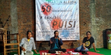 Lima Tahun Jatijagat Kampung Puisi, Ngobrol dengan Dua Sastrawan