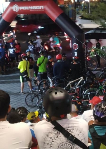 Gowes Night Ride, Bersepeda Malam Keliling Kota Denpasar