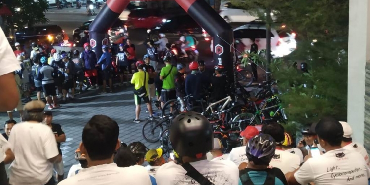 Gowes Night Ride, Bersepeda Malam Keliling Kota Denpasar