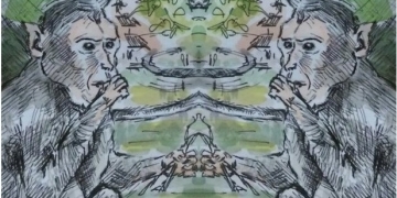 Dewa Brahma & Dewi Saraswati, Sepasang Kera, dan Anugerah untuk Charles Darwin