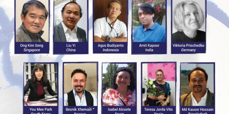 Pameran Lukisan “@rtquarelle” dari Seniman Cat Air Lintas Negara di Nusa Dua