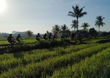 “Ntud Nduk Fun Bike”, Jelajah Jalan Mesra Subak dan Pedesaan di Tabanan