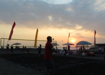 Porprov Bali 2019 di Pantai Kelecung: Ini Satu-Satunya Pertandingan Berlatar Sunset