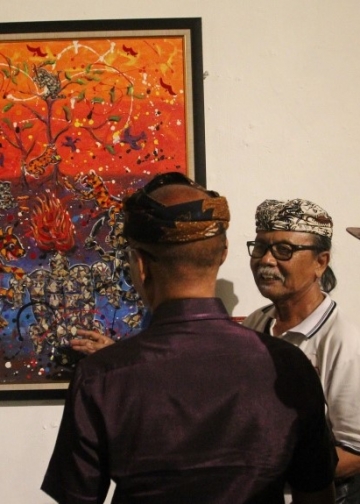 Pameran Sanggar Seni Mangurupa:  Mengeksplorasi Medium Beludru
