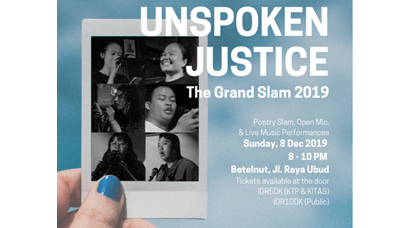 Unspoken – Bali Poetry Slam Kembali Lagi di Betelnut-Ubud