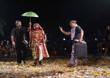 Pan Balang Tamak Mebarung di Art Center Denpasar – Catatan Telat Festival Seni Bali Jani