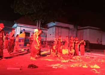 Kemegahan Penampilan Bali Eksperiemental Teater di Pelabuhan Buleleng