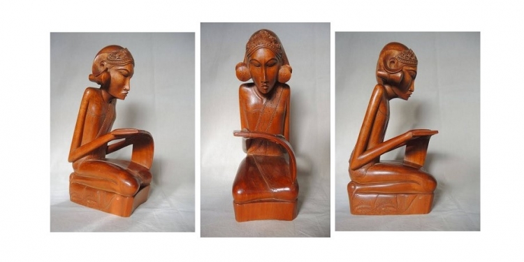 Zaman Patung Bali Membaca Lontar – Catatan Harian Sugi Lanus