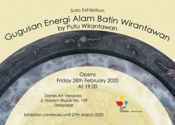 Gugusan Energi Alam Batin Wirantawan dalam Pameran Tunggal di Danes Art Veranda