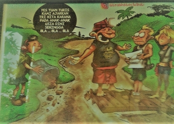 Sebuah Kritik terhadap Pratek Tri Hita Karana dari Sebuah Lukisan