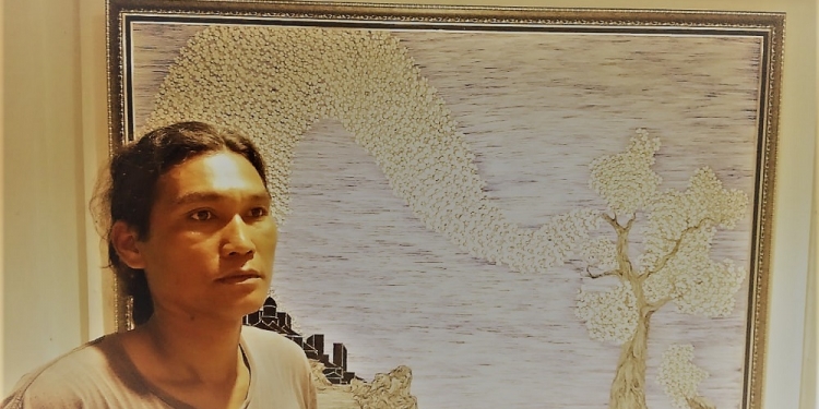 Perupa Ketut Suasana Kabul Pamerkan Karya di Puri Anom Tabanan