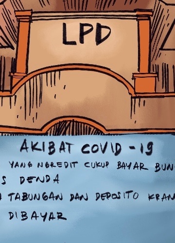Covid-19, LPD Baiknya Ringankan Kredit Krama – Contoh LPD Peliatan Ubud