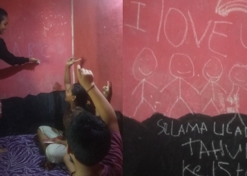 Ingin Sekolah, Kubuat Sekolah; Rindu Guru, Kujadi Guru