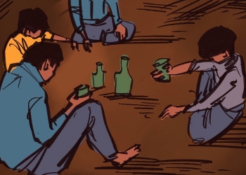 Protokol Minum Arak: Duduk Melingkar, Jaga Jarak, Gelas Sendiri-sendiri