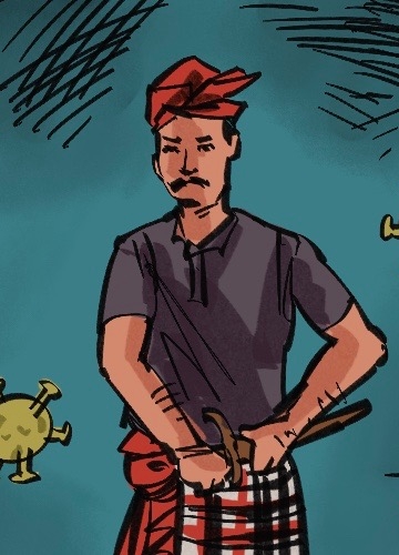 Desa Adat jadi Panglima Perang Hadapi Corona