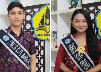 Duta Bahasa Provinsi Bali 2020, Hery dan Trisna Bukan Kaleng-Kaleng