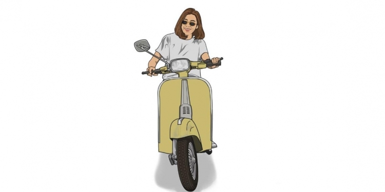 Dari Vespa, Aku Jatuh Cinta