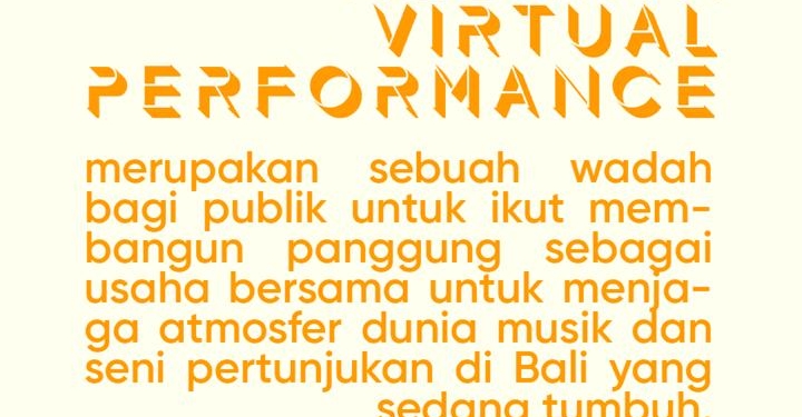 Dukung Musik dan Pertunjukan Bali di New Normal – berawal dari pesan berujung gotong royong membangun panggung
