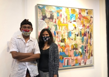 Berpameran di Tengah Pandemi Covid-19 ala Teja Astawa dan Galeri Zen1