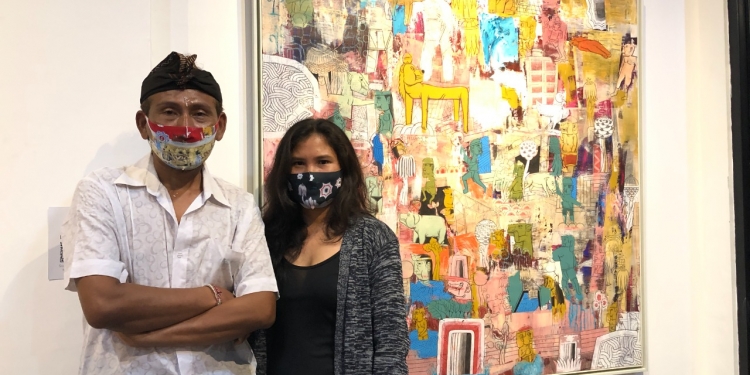 Berpameran di Tengah Pandemi Covid-19 ala Teja Astawa dan Galeri Zen1