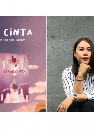 “Sebab Cinta” Kadek Purnami Terbit Ulang, Dialihwanakan ke Buku Suara