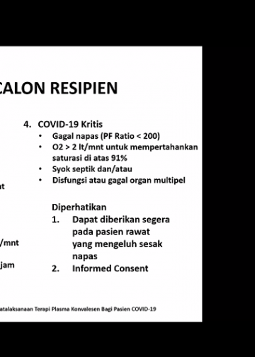 Sedarah, Jembatan Pencari dan Pendonor Plasma Pasien Covid-19