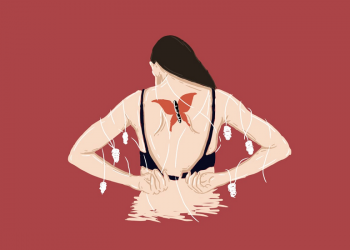 Kupu-Kupu Merah Bata | Cerpen I Putu Agus Phebi Rosadi