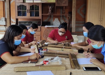 Awal Tahun, 338 Cakep Lontar Diidentifikasi Penyuluh Bahasa Bali Gianyar