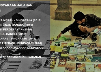 Yang Tumbuh di Sela Tugu Kota | Perpustakaan Jalanan di Bali