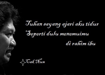 Mendaras Puisi Emha: Ajari Aku Tidur