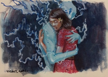 Di Nusa Penida, Ada Gadis Menikah dengan Halilintar