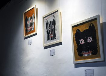 Konstruksi Estetika Made Muliana Bayak | Catatan Pameran Bhuta Kala Plastik Poleng